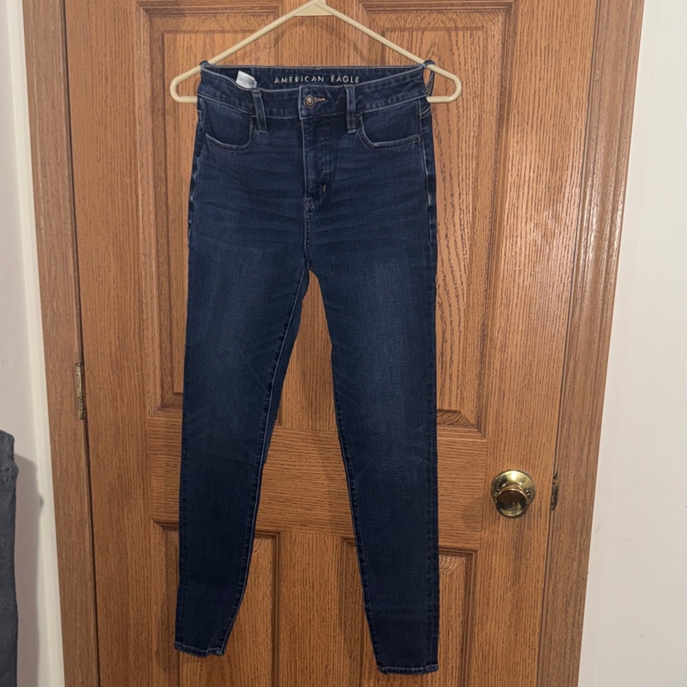 American Eagle Outfitters Dark Indigo Womens Skinny Jeans
